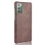 Кожаная накладка-чехол для Samsung Galaxy Note 20 (коричневый)
