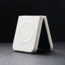 Чехол с MagSafe для Samsung Galaxy Z Flip5 (белый)