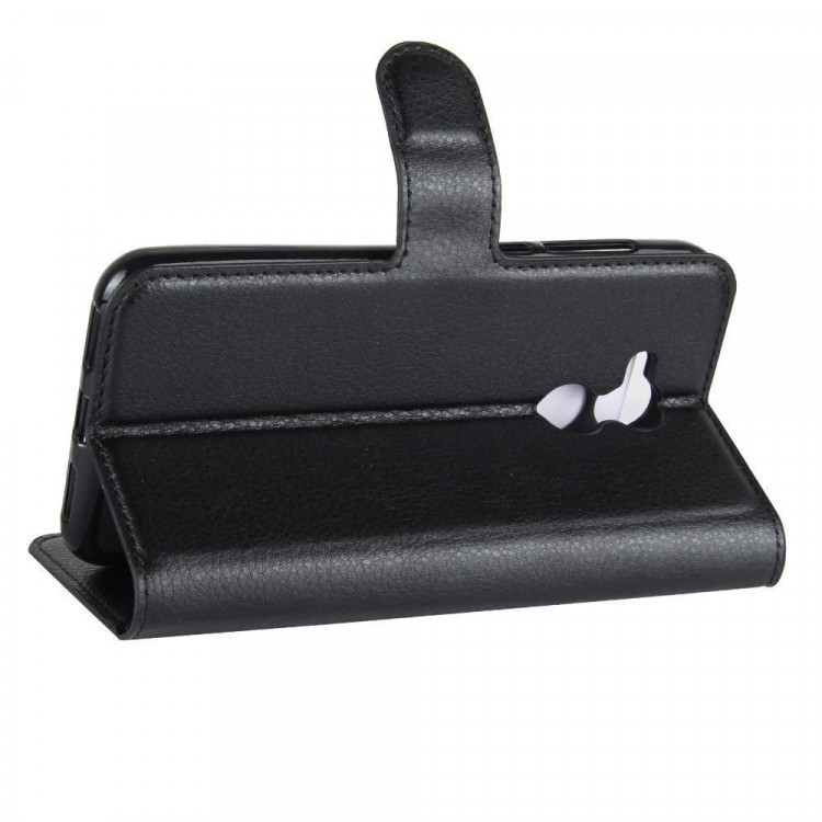 Чехол с визитницей для Huawei Honor 6A (черный)