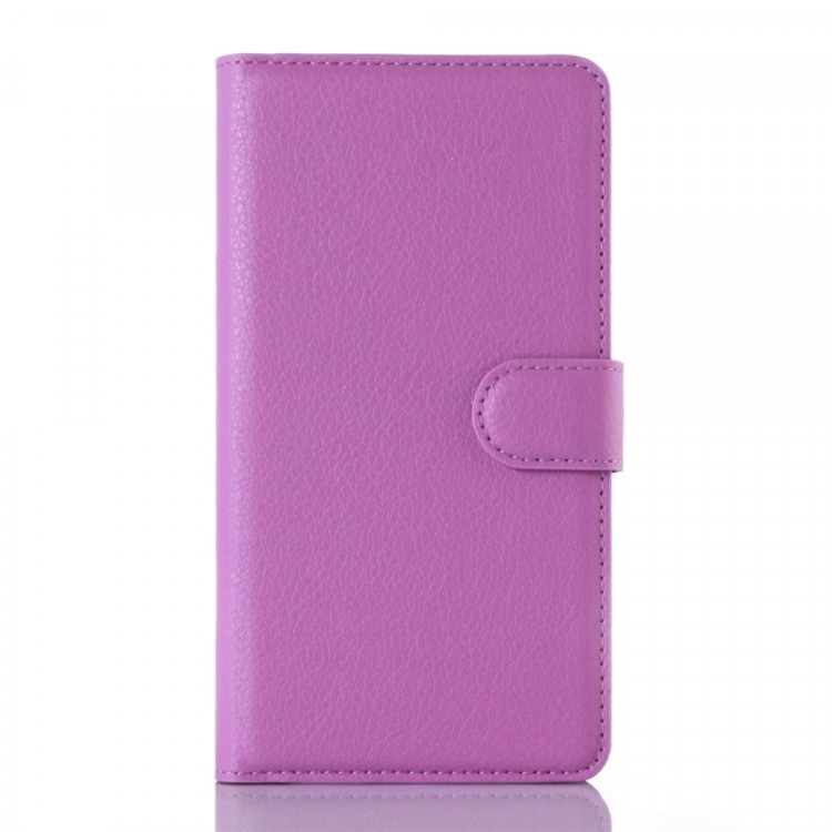 Чехол с визитницей для Huawei Honor 5X (фиолетовый)