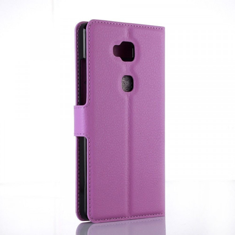 Чехол с визитницей для Huawei Honor 5X (фиолетовый)