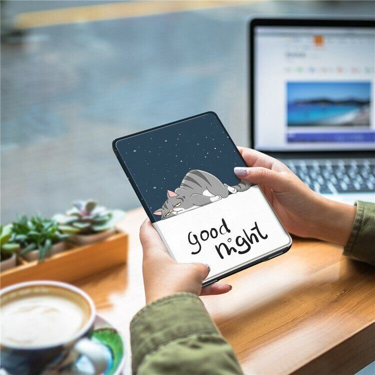 Чехол Smart Case для Amazon Kindle Paperwhite 2021, 11th Generation, 6,8 дюйма (Cat)