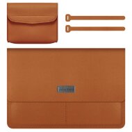 Чехол DOWSWIN для ноутбука и Macbook 13,6 дюйма (коричневый) Чехол DOWSWIN для ноутбука и Macbook 13,6 дюйма (коричневый)