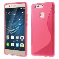 Нескользящий чехол для Huawei P9 Plus (малиновый) Нескользящий чехол для Huawei P9 Plus (малиновый)