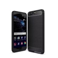 Накладка Carbon Fibre Huawei P10 (черный)
