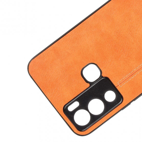 Чехол из экокожи для Infinix Hot 12i (оранжевый) Чехол из экокожи для Infinix Hot 12i (оранжевый)