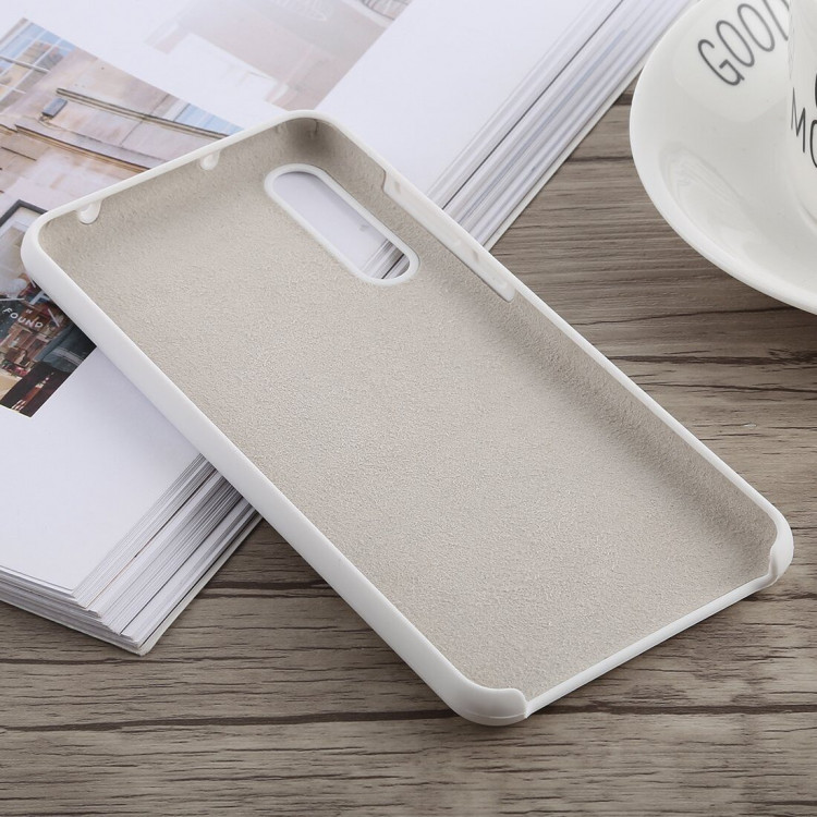 Силиконовый чехол Mobile Shell для Huawei P20 Pro (белый)