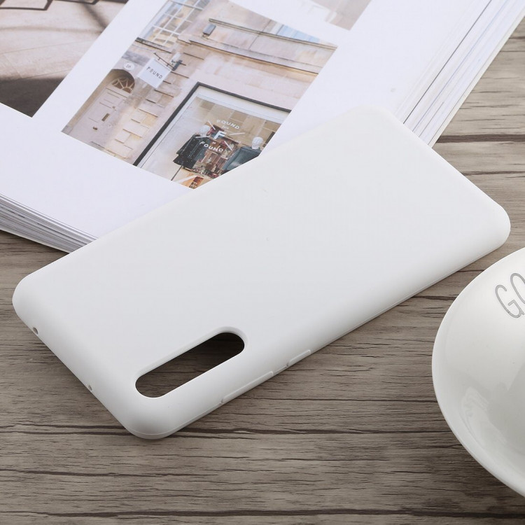 Силиконовый чехол Mobile Shell для Huawei P20 Pro (белый)