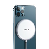 Зарядное устройство Usams Magnetic Fast Wireless Charger 15W (US-CD160 W2) Зарядное устройство Usams Magnetic Fast Wireless Charger 15W (US-CD160 W2)