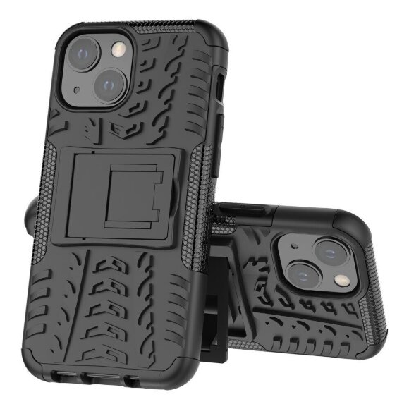 Чехол Hybrid Armor для iPhone 13 mini (черный) Чехол Hybrid Armor для iPhone 13 mini (черный)