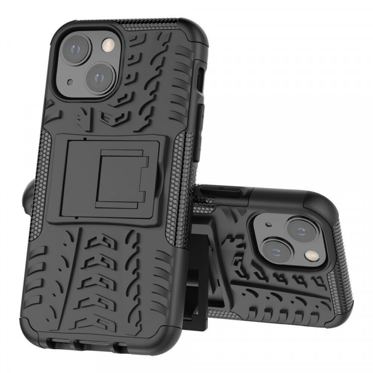 Чехол Hybrid Armor для iPhone 13 mini (черный)