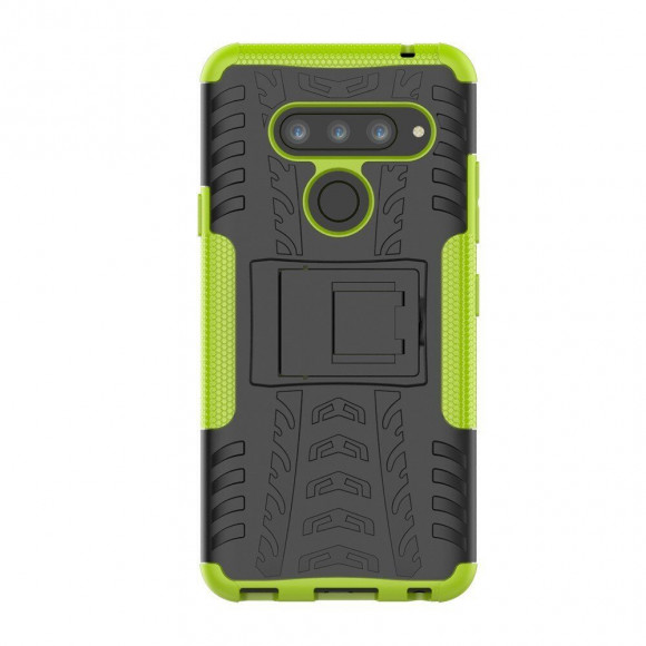 Чехол Hybrid Armor для LG V40 ThinQ (черный + зеленый) Чехол Hybrid Armor для LG V40 ThinQ (черный + зеленый)