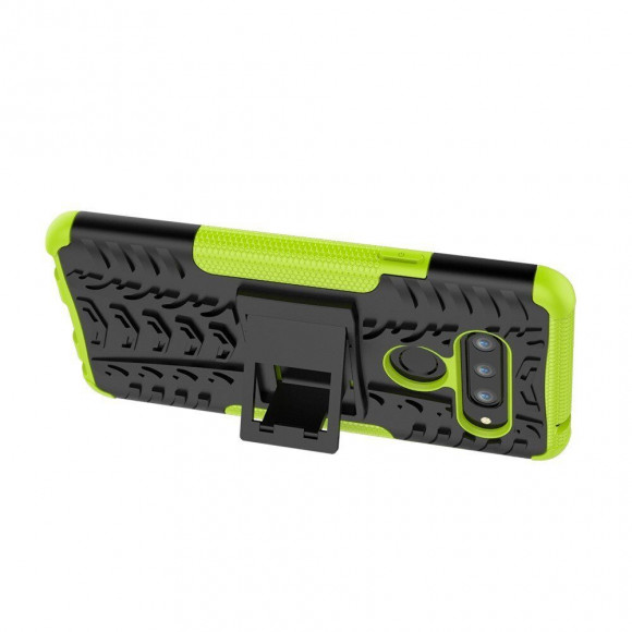 Чехол Hybrid Armor для LG V40 ThinQ (черный + зеленый) Чехол Hybrid Armor для LG V40 ThinQ (черный + зеленый)