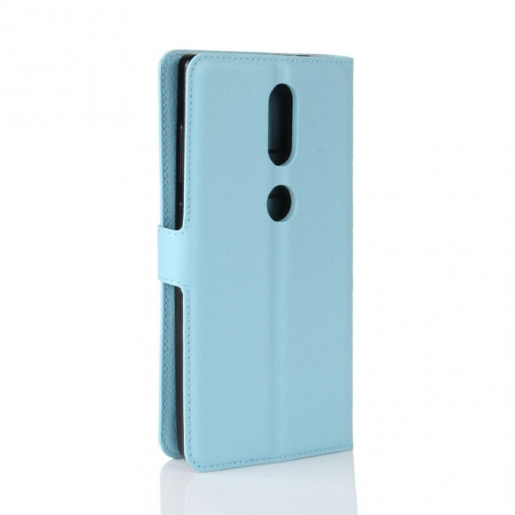 Чехол с визитницей для Lenovo Phab 2 Plus (голубой) Чехол с визитницей для Lenovo Phab 2 Plus (голубой)