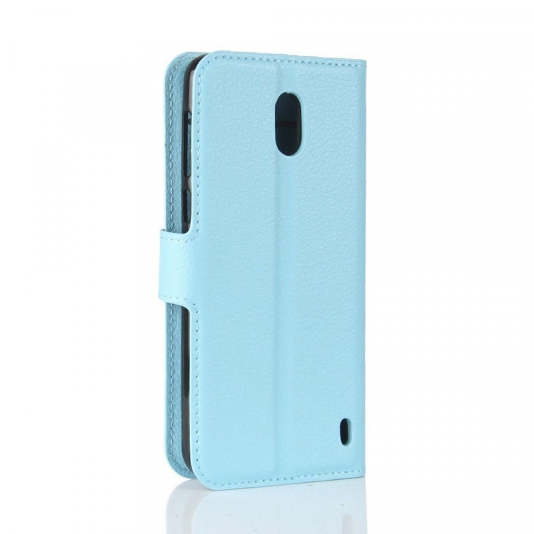 Чехол с визитницей для Nokia 2 (голубой)