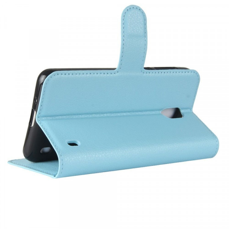 Чехол с визитницей для Nokia 2 (голубой)