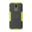 Чехол Hybrid Armor для Nokia 3.2 (черный + зеленый)