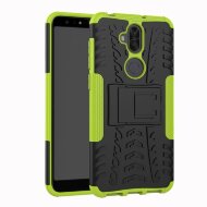 Чехол Hybrid Armor для Asus ZenFone 5 Lite ZC600KL (черный + зеленый) Чехол Hybrid Armor для Asus ZenFone 5 Lite ZC600KL (черный + зеленый)