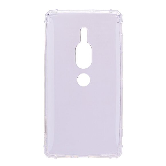Силиконовый чехол с усиленными бортиками для Sony Xperia XZ2 Premium (прозрачный) Силиконовый чехол с усиленными бортиками для Sony Xperia XZ2 Premium (прозрачный)
