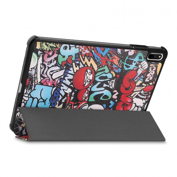 Чехол Smart Case для HUAWEI MatePad 11, MatePad C7 (Graffiti)