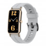Силиконовый ремешок для Huawei Watch Fit Mini и часов с креплением 16мм (серый)