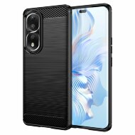 Чехол-накладка Carbon Fibre для Honor 80 Pro (черный) Чехол-накладка Carbon Fibre для Honor 80 Pro (черный)