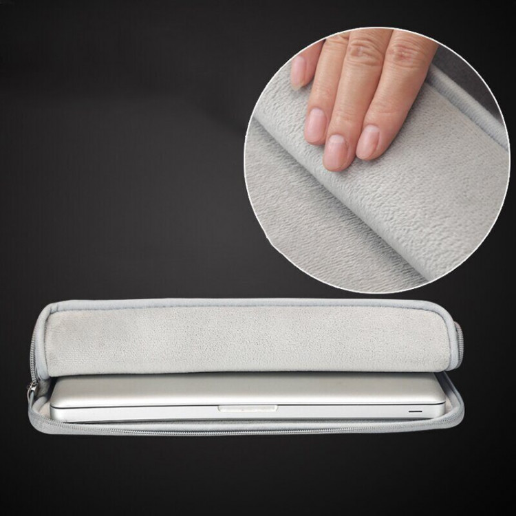 Чехол POFOKO Denim Business для ноутбука и Macbook 13,6 дюйма (серый)