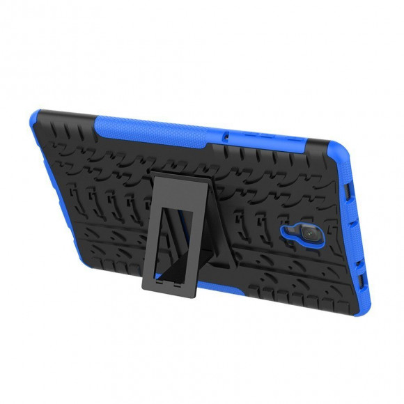 Чехол Hybrid Armor для Samsung Galaxy Tab A 10.5 (2018) SM-T590 / SM-T595 (черный + голубой) Чехол Hybrid Armor для Samsung Galaxy Tab A 10.5 (2018) SM-T590 / SM-T595 (черный + голубой)