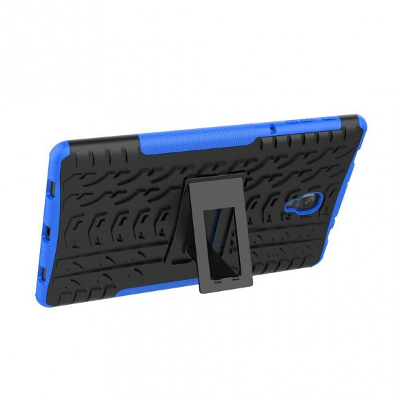 Чехол Hybrid Armor для Samsung Galaxy Tab A 10.5 (2018) SM-T590 / SM-T595 (черный + голубой) Чехол Hybrid Armor для Samsung Galaxy Tab A 10.5 (2018) SM-T590 / SM-T595 (черный + голубой)