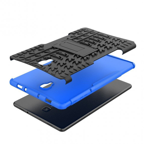 Чехол Hybrid Armor для Samsung Galaxy Tab A 10.5 (2018) SM-T590 / SM-T595 (черный + голубой) Чехол Hybrid Armor для Samsung Galaxy Tab A 10.5 (2018) SM-T590 / SM-T595 (черный + голубой)