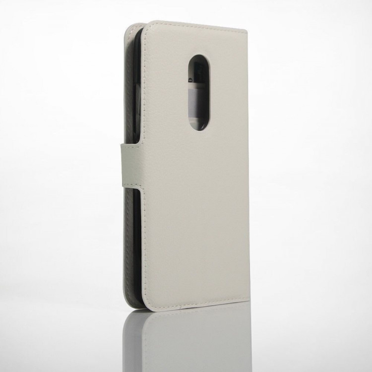 Чехол с визитницей для ZTE Axon 7 (белый)