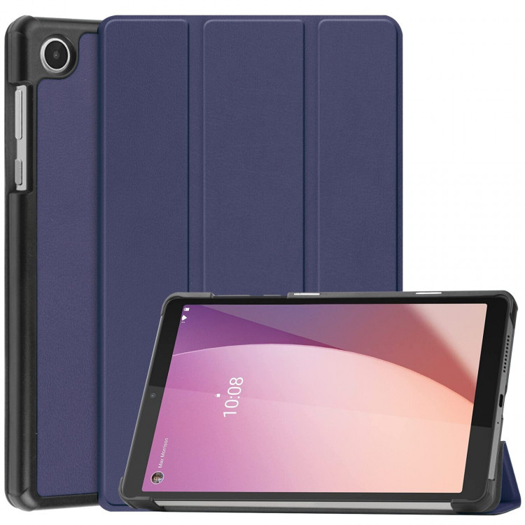 Планшетный чехол для Lenovo Tab M8 (4th Gen), TB-300FU, TB-300XU (темно-синий)