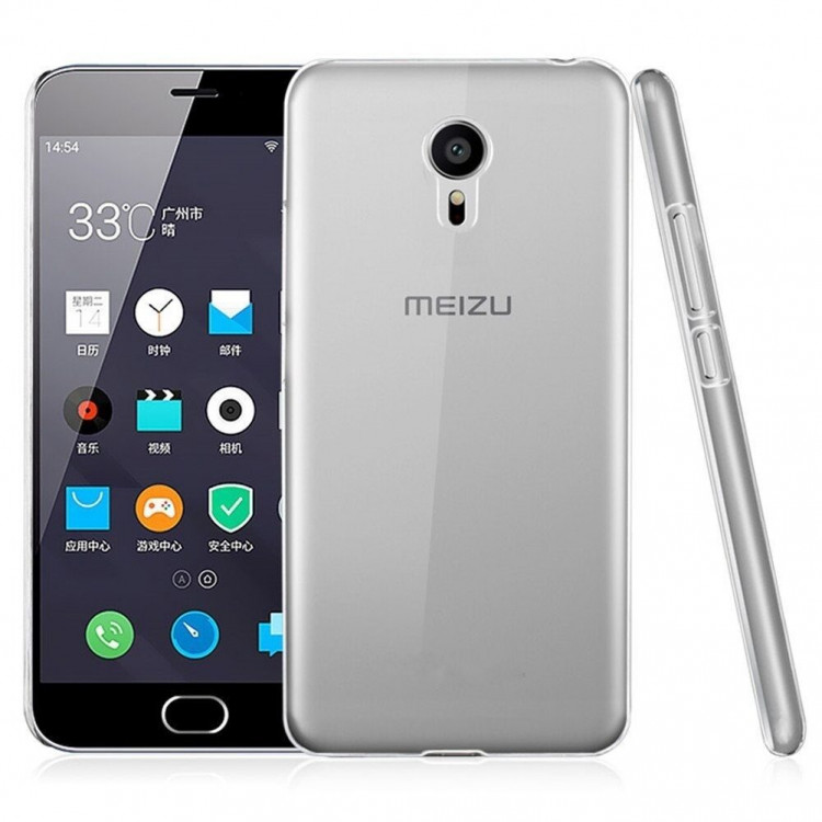 Прозрачный чехол для Meizu M3 Note