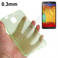 Тонкий чехол (0,3мм) для Samsung Galaxy Note 3 / N9000 (зеленый) Тонкий чехол (0,3мм) для Samsung Galaxy Note 3 / N9000 (зеленый)