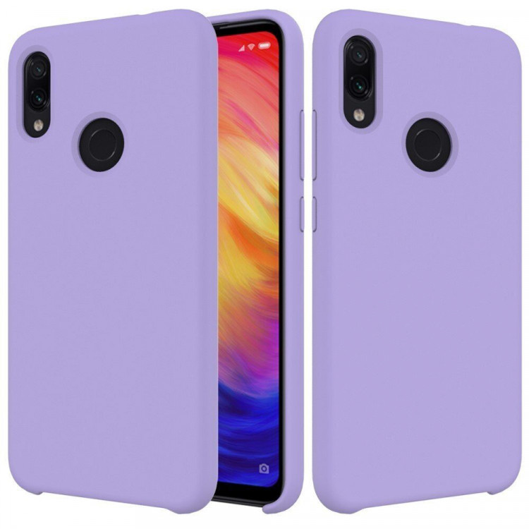 Силиконовый чехол Mobile Shell для Xiaomi Redmi Note 7 / Redmi Note 7 Pro (фиолетовый)