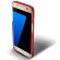 Кожаная накладка LENUO для Samsung Galaxy S7 (красный)