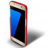 Кожаная накладка LENUO для Samsung Galaxy S7 (красный)