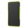 Чехол Hybrid Armor для Xiaomi Mi Max 3 (черный + зеленый)