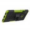 Чехол Hybrid Armor для Xiaomi Mi Max 3 (черный + зеленый)
