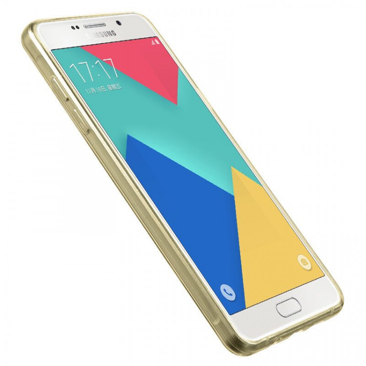 Чехол LENUO Lotto для Samsung Galaxy A7 (2016) SM-A710F (золотой)