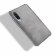 Кожаная накладка-чехол Litchi Texture для Xiaomi Mi 9 (серый)