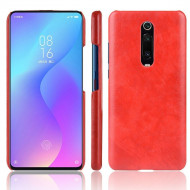 Кожаная накладка-чехол для Xiaomi Redmi K20 / Redmi K20 Pro / Xiaomi Mi 9T / Mi 9T Pro (красный)