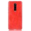 Кожаная накладка-чехол для Xiaomi Redmi K20 / Redmi K20 Pro / Xiaomi Mi 9T / Mi 9T Pro (красный)