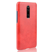 Кожаная накладка-чехол для Xiaomi Redmi K20 / Redmi K20 Pro / Xiaomi Mi 9T / Mi 9T Pro (красный)