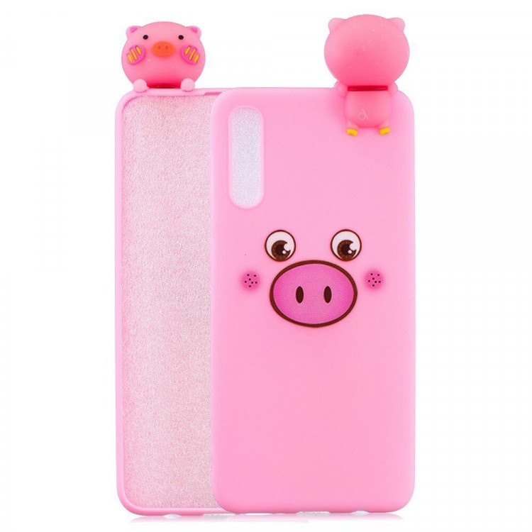 Силиконовый чехол 3D для Samsung Galaxy A50 / Galaxy A50s / Galaxy A30s (Pig)