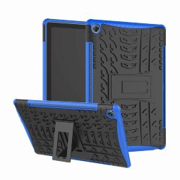 Чехол Hybrid Armor для Huawei MediaPad M5 10.8 / M5 10.8 Pro (черный + голубой)