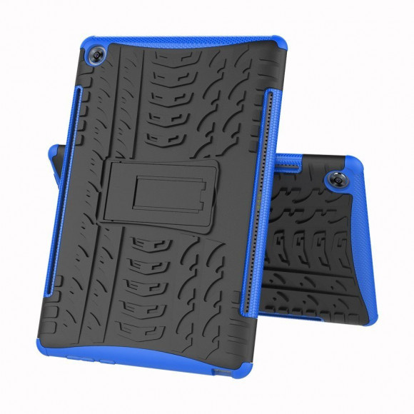 Чехол Hybrid Armor для Huawei MediaPad M5 10.8 / M5 10.8 Pro (черный + голубой)