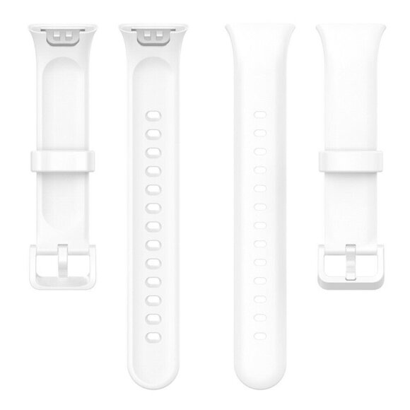 Силиконовый ремешок для Xiaomi Smart Band 7 Pro (белый) Силиконовый ремешок для Xiaomi Smart Band 7 Pro (белый)