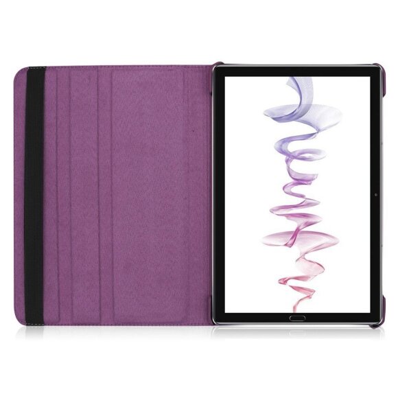 Поворотный чехол для Huawei MediaPad M6 10.8 (фиолетовый) Поворотный чехол для Huawei MediaPad M6 10.8 (фиолетовый)