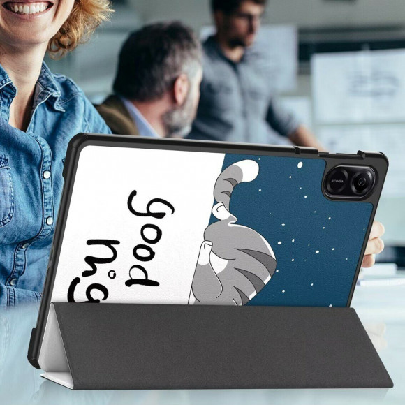 Чехол Smart Case для HONOR Pad X9, ELN-W09, 5301AGJC (Good Night Cat)